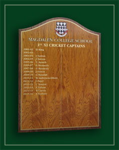 Sports captains of Magdalen College School since 2001.